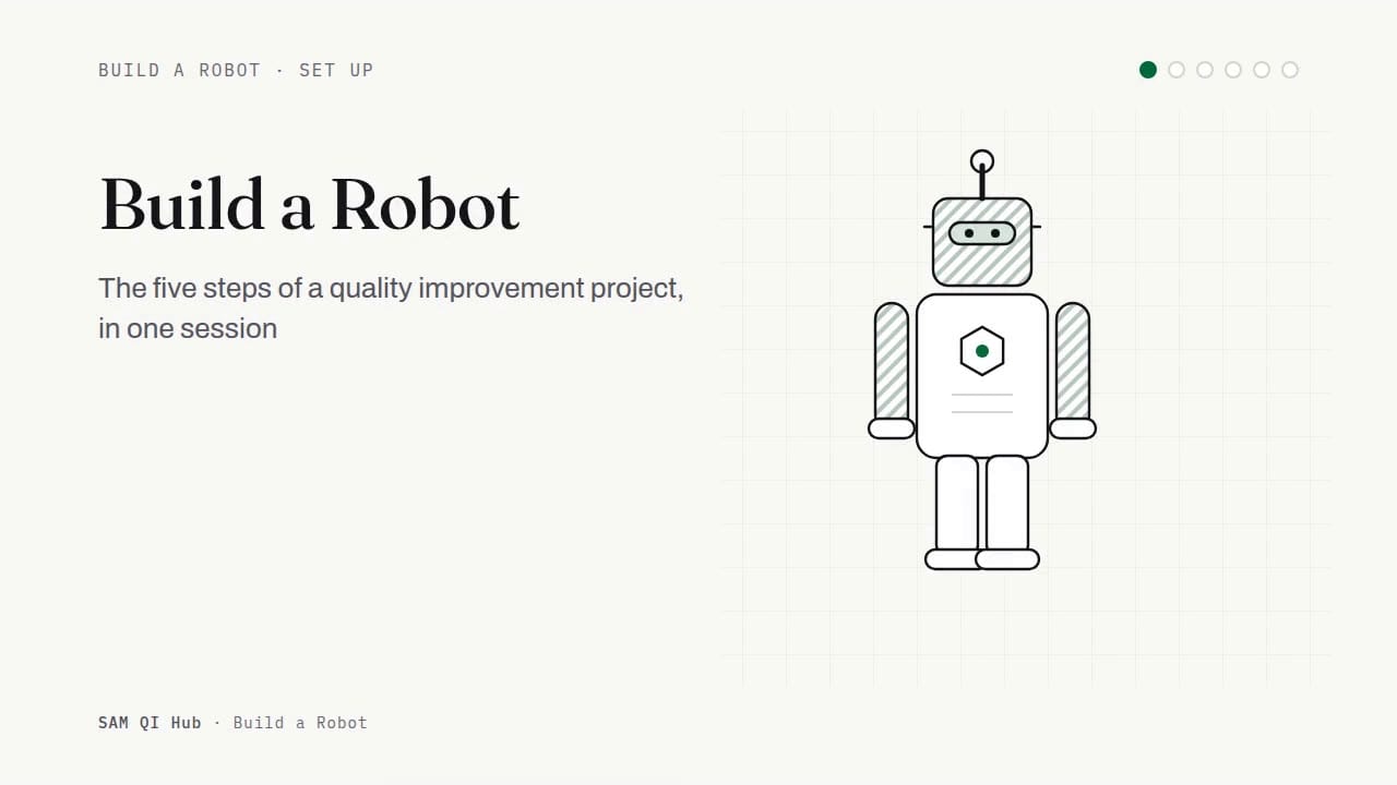 Paper robot illustration from SAM's Build a Robot teaching exercise